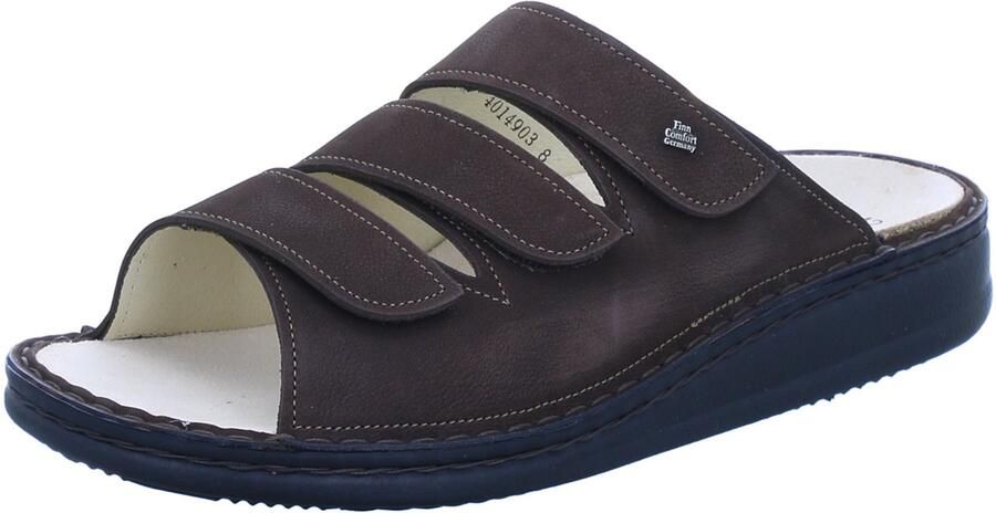 FinnComfort unisex slippers bruin