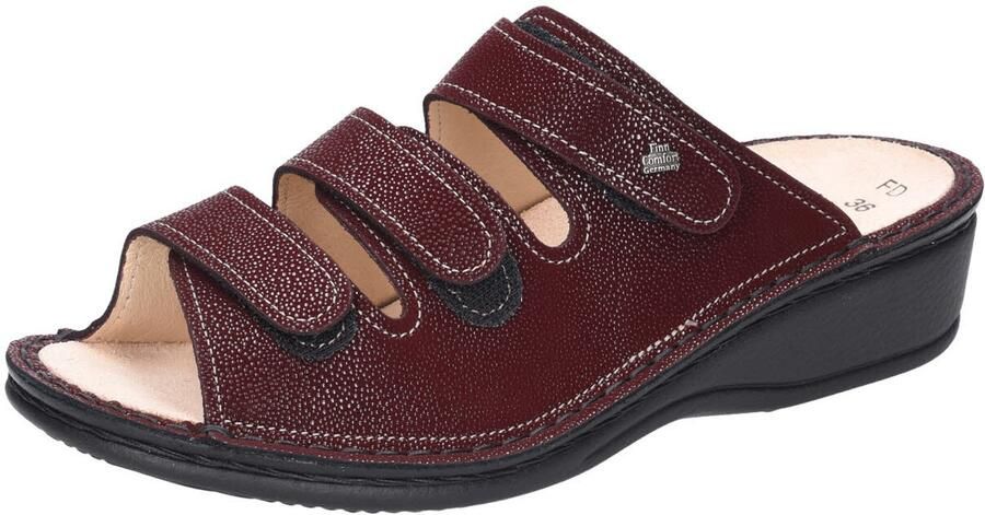 FinnComfort unisex slippers rood