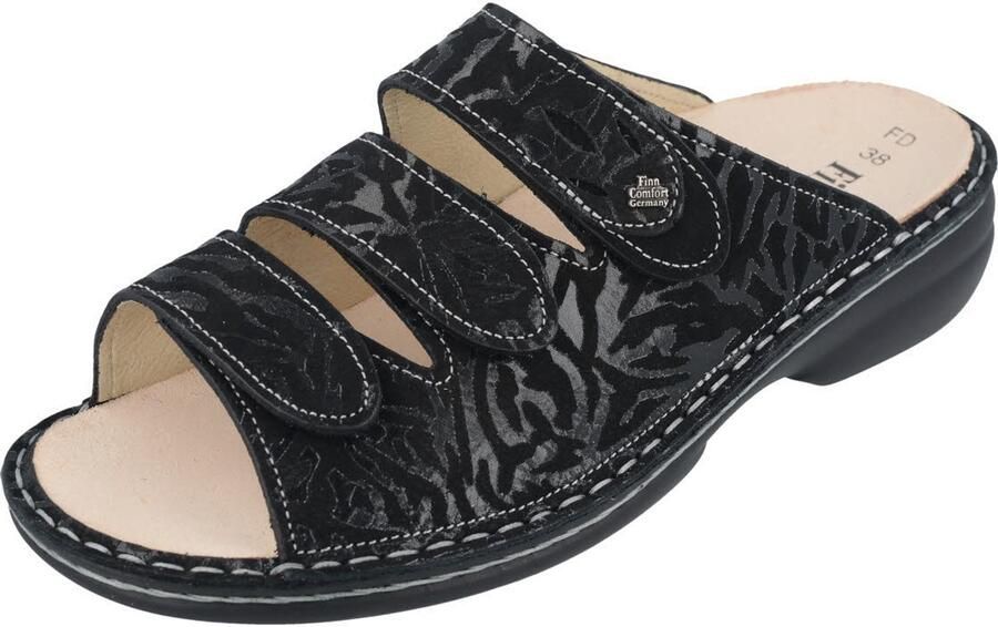 FinnComfort unisex veterschoenen zwart