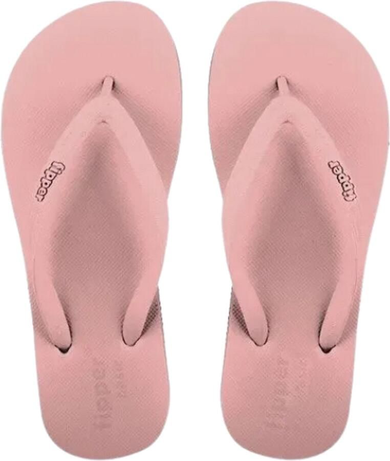 Fipper Basic S Pink Teenslippers Unisex Natuurrubber