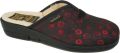 Fischer -Dames bordeaux pantoffels - Rood