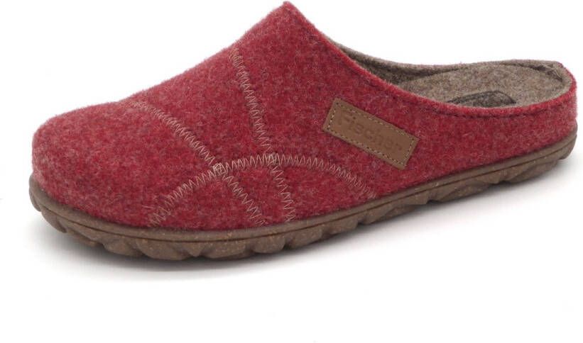 Fischer Dames Pantoffel Muil 205640-311 Rood
