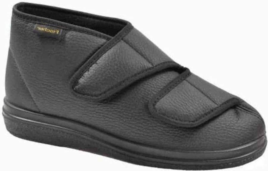 Fischer Pantoffel Zwart zwart