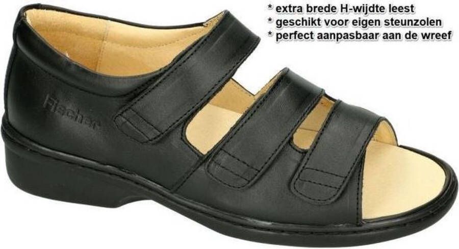 Fischer -Dames zwart sandalen - Foto 1