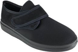 Fischer 13948 zwarte pantoffel met stretch Steunzolen
