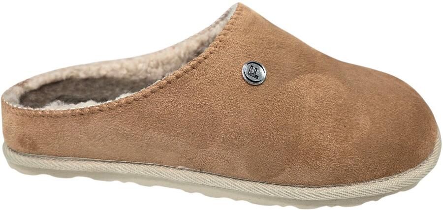 Fischer 635005 777 Pantoffels Textiel Bruin Dames Instap Bruin