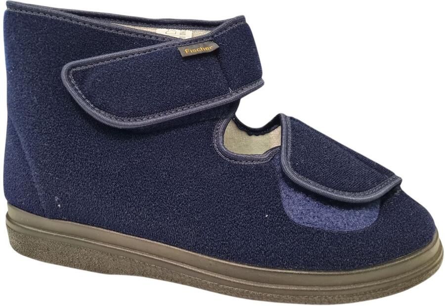 Fischer Hoge Verbandpantoffels Unisex Blauw