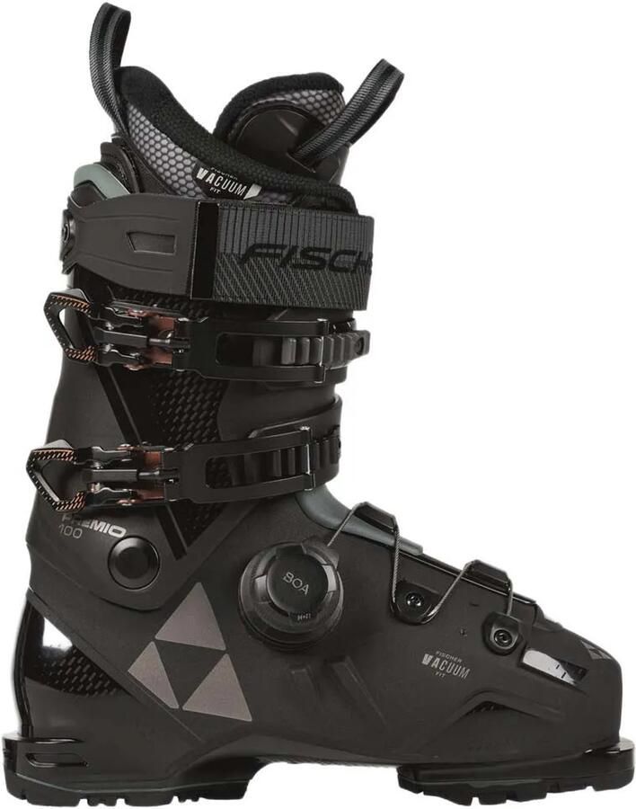 Fischer Premio 100 Boa Alpine Skischoenen Zwart