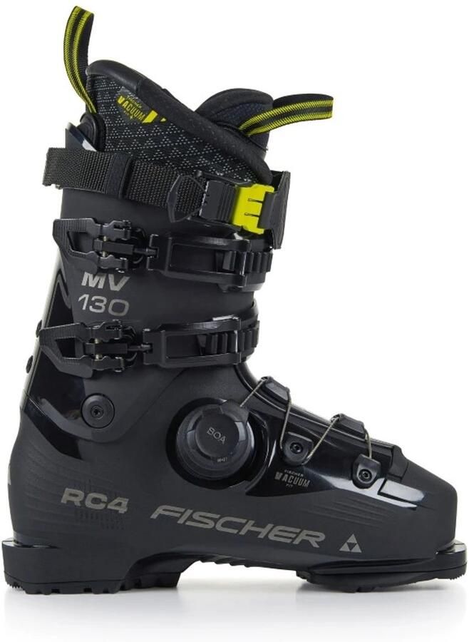 Fischer r 130 mv vac boa black Skischoenen heren Zwart