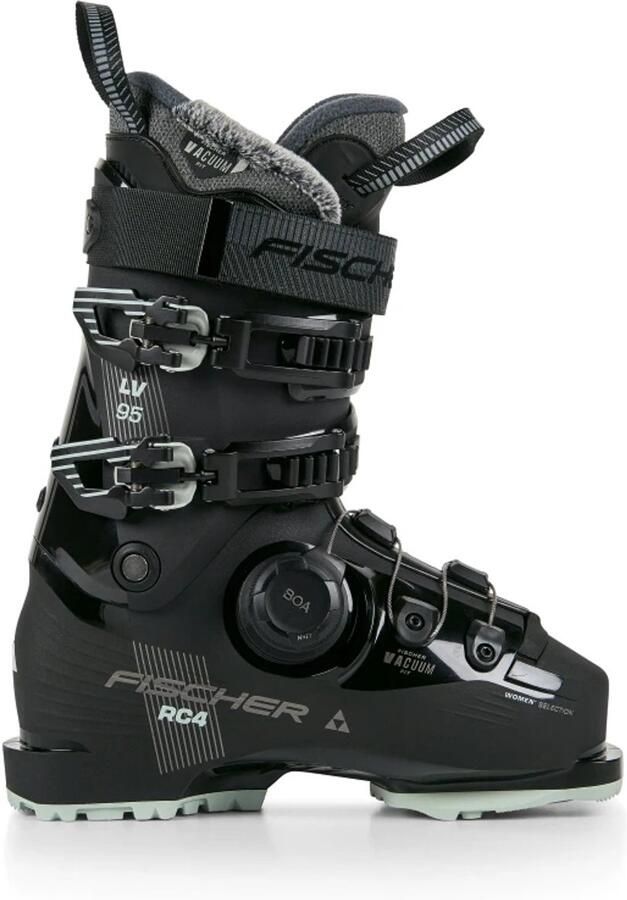 Fischer R 95 Low Volume Vac BOA Black Skischoenen Zwart