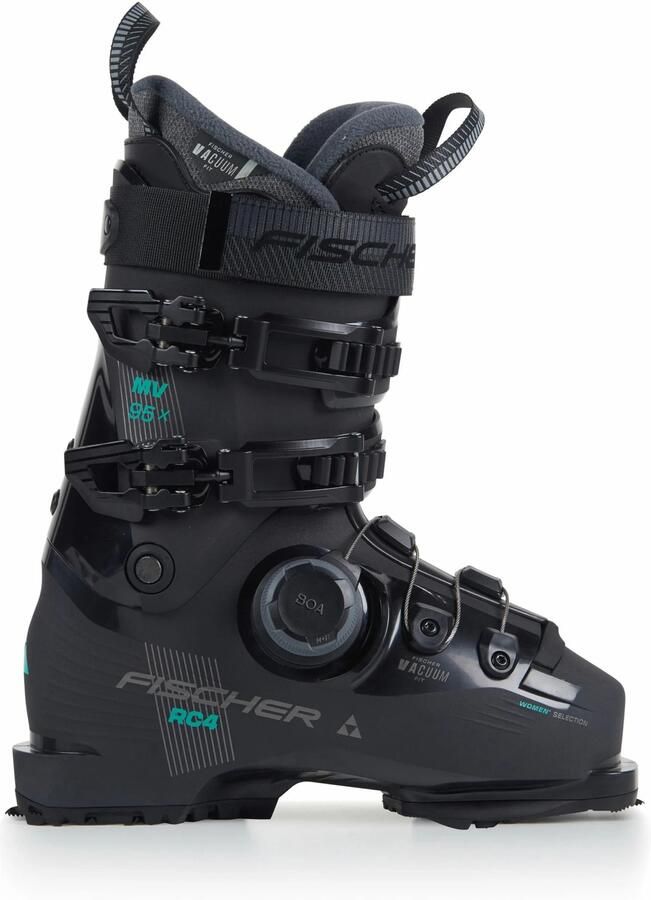Fischer R 95 Mid Volume X BOA GW Skischoenen dames Zwart