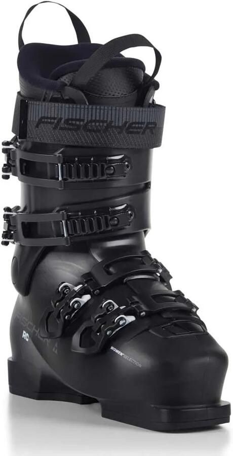 Fischer R Black Skischoenen dames Zwart