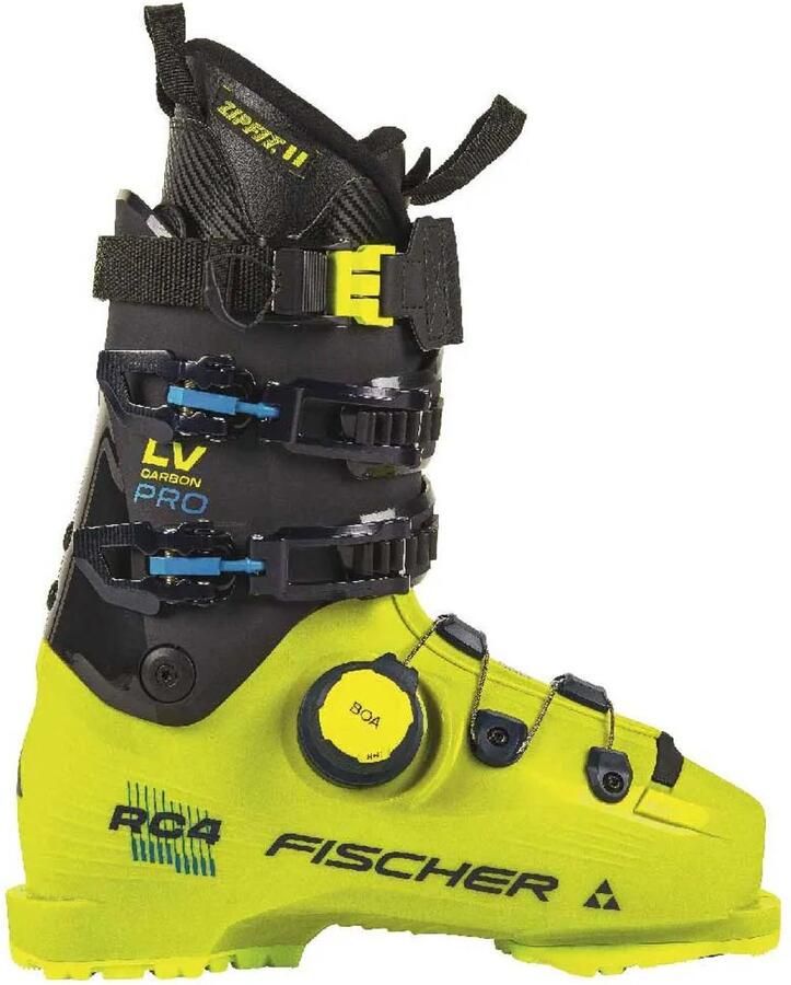 Fischer R Carbon Pro Lv Boa Alpine Skischoenen Geel