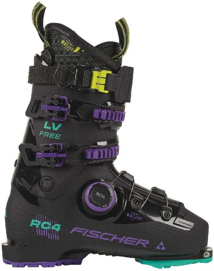 Fischer R Free 120 Lv Vac Boa Alpine Skischoenen Zwart