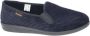 Fischer -Heren blauw donker pantoffels & slippers - Thumbnail 1
