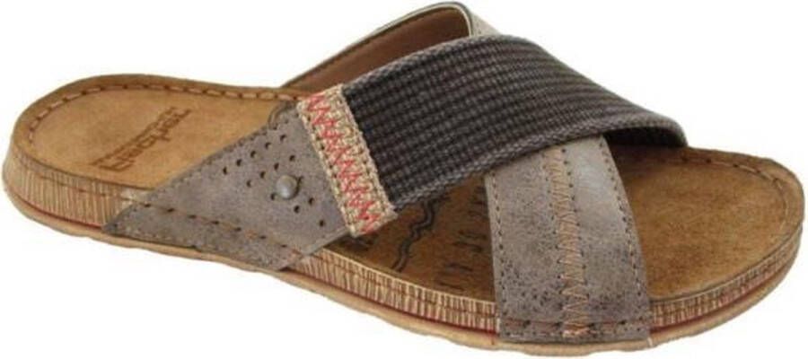 Fischer Kruisband heren slipper & muil 0801 Bruin - Foto 1