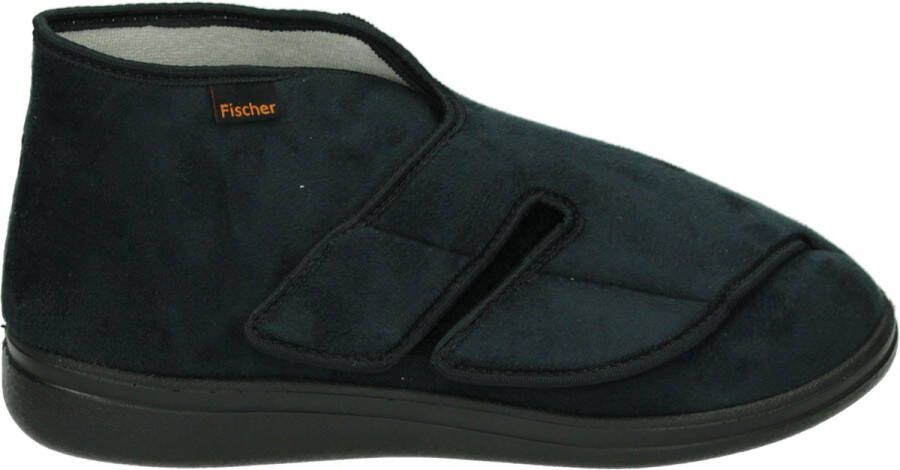 Fischer 0556~~~~~~~~~~~~~~~~~~~~~~~~~~ Dames pantoffels Zwart