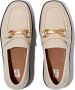 FitFlop F-Luma Chunky-Snaffle Leather Demi-Wedge Loafers BEIGE - Thumbnail 1