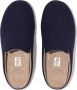 Fitflop™ FitFlop Chrissie II Haus Felt Pantoffels Sloffen BLAUW - Thumbnail 1