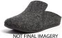 Fitflop™ FitFlop Chrissie II Haus Felt Pantoffels Sloffen ZWART - Thumbnail 10