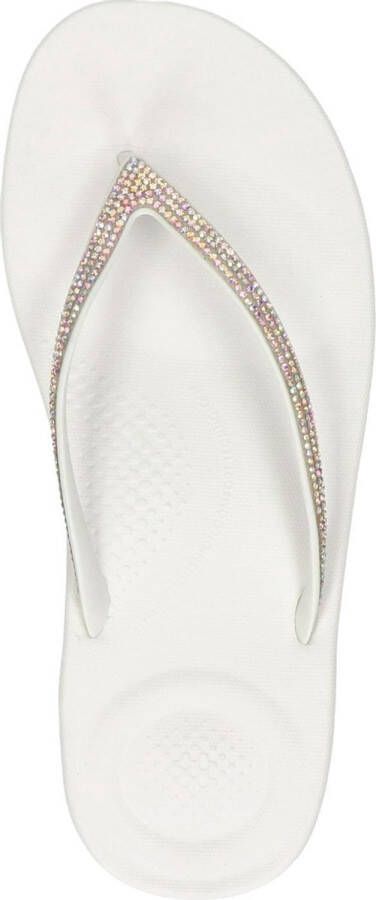 FitFlop TM Iqushion sparkle teenslippers wit - Foto 3