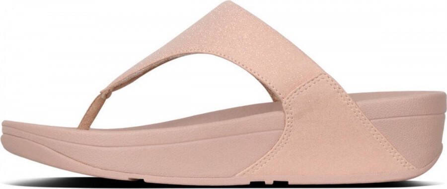 FitFlop Dames Lulu Shimmer Toe Post oranje