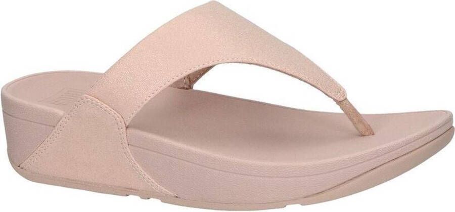 FitFlop Dames Lulu Shimmer Toe Post oranje