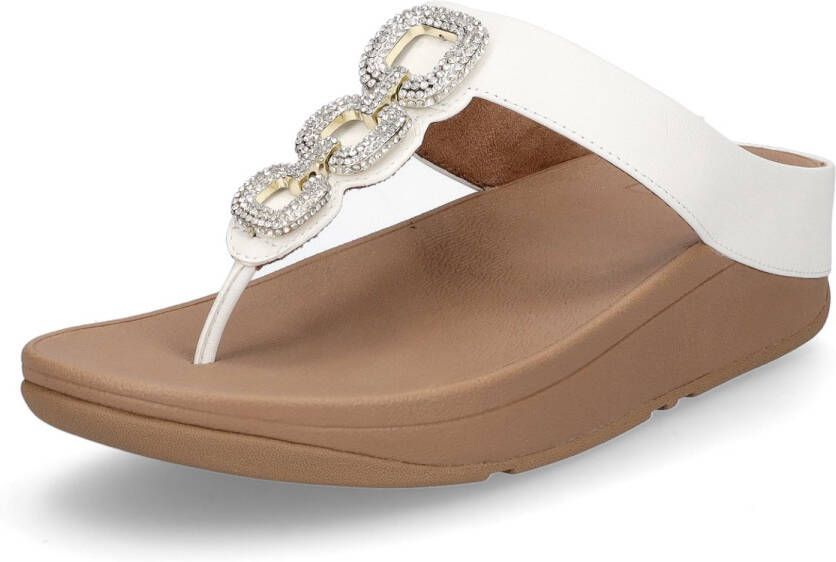 FitFlop dames muiltje Fino wit