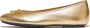 FitFlop Delicato Ballerina (Metallic) GOUD - Thumbnail 1