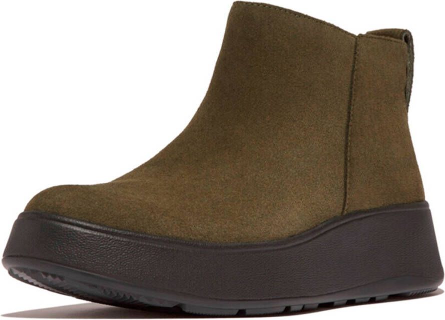 FitFlop F-mode Flatform Laarzen Bruin Vrouw