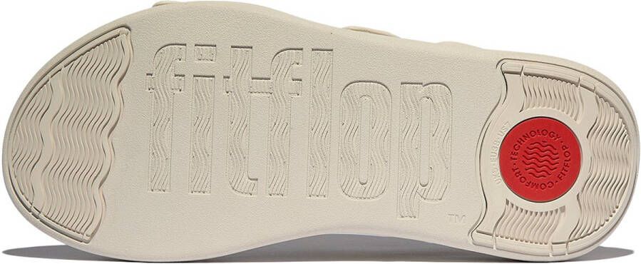 FitFlop F-Mode Go Adjustable Flatform Back-Strap Sandals BEIGE