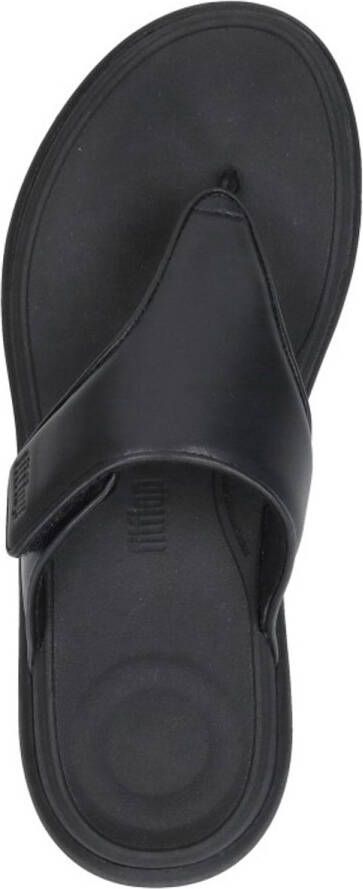 FitFlop F-Mode Go Adjustable Flatform Sandals Teenslippers Zwart