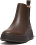 FitFlop F-Mode Leather Flatform Chelsea Boots BRUIN - Thumbnail 1