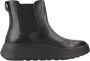 Fitflop Chelsea-boots F-MODE Plateaulaarsjes instaplaars met stretchelement voor instappen - Thumbnail 2