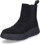 FitFlop F-Mode Suede Chelsea Laarzen suéde zwart comfortabel Microwobbleboard-zool technologie ZWART - Thumbnail 10