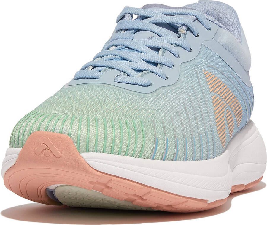 Fitflop Sneakers FF RUNNER OMBRE-EDITION MESH RUNNING SNEAKERS met neodynamic-uitrusting vrijetijdsschoen lage schoen veterschoen
