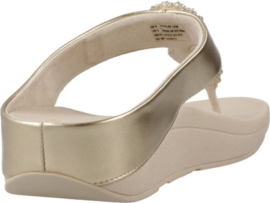 FitFlop FINO BEADIE BUTTON Goud