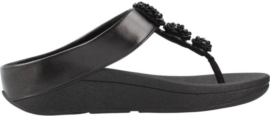 FitFlop FINO BEADIE BUTTON Zwart