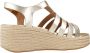 FitFlop Fisherman Wedgesandalen Goud Vrouw - Thumbnail 1