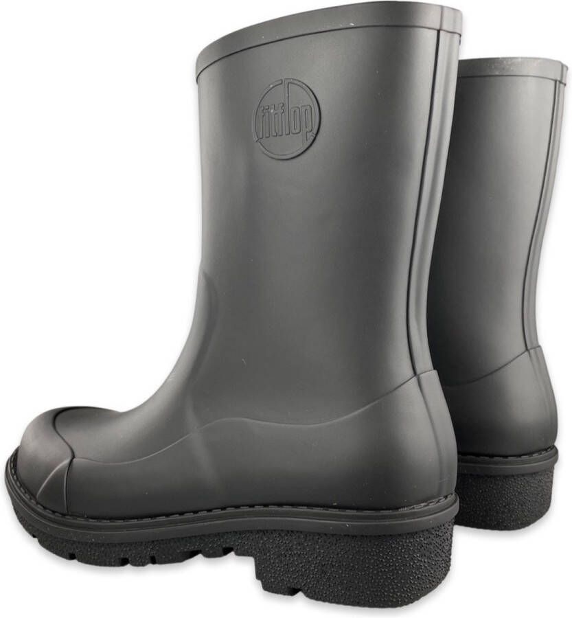 FitFlop Wonderwelly Hoge Waterdichte Laarzen ZWART - Foto 4