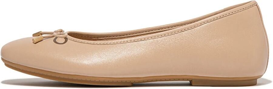FitFlop beige ballerina schoenen BEIGE