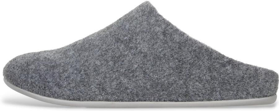 FitFlop Chrissie Felt Pantoffels Grijs Vrouw