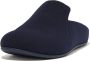 Fitflop™ FitFlop Chrissie II Haus Felt Pantoffels Sloffen BLAUW - Thumbnail 3