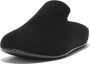 Fitflop™ FitFlop Chrissie II Haus Felt Pantoffels Sloffen ZWART - Thumbnail 1