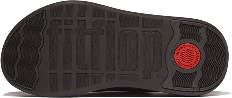 FitFlop Damen Sandalen F-Mode Stack Leather Back-Strap Toe-Post Sandals E2G Deep Tan - Foto 3