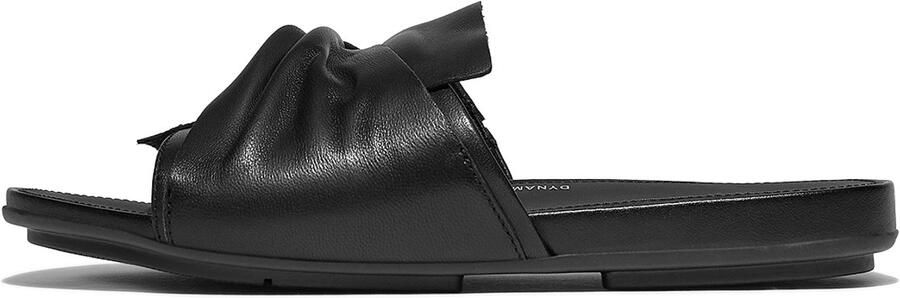 Fitflop Slippers GRACIE SOFT-TWIST LEATHER SLIDES pool slides sandaal met dynamicush-technologie - Foto 2