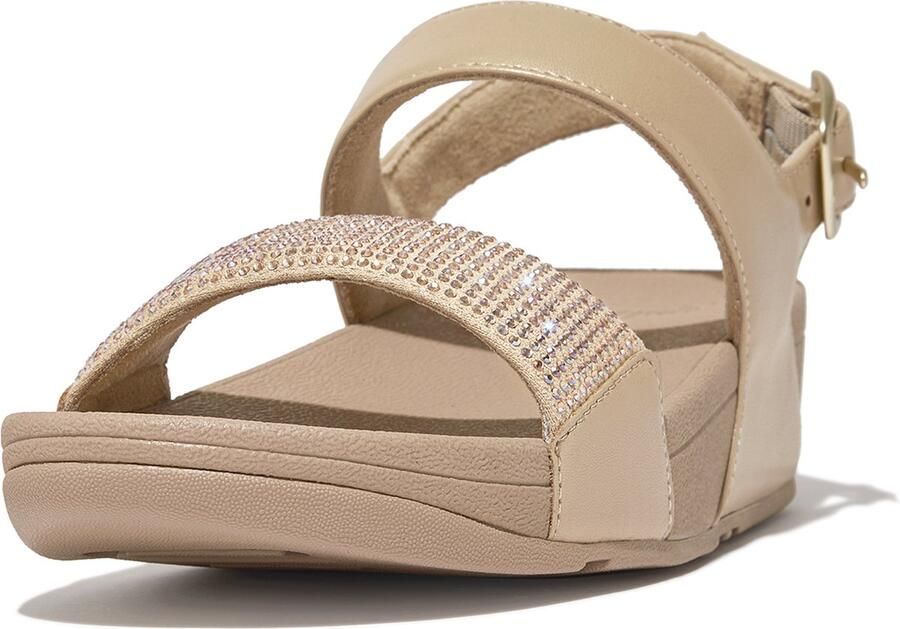 FitFlop Lulu Crystal Embellished Back-strap Sandalen Vrouw