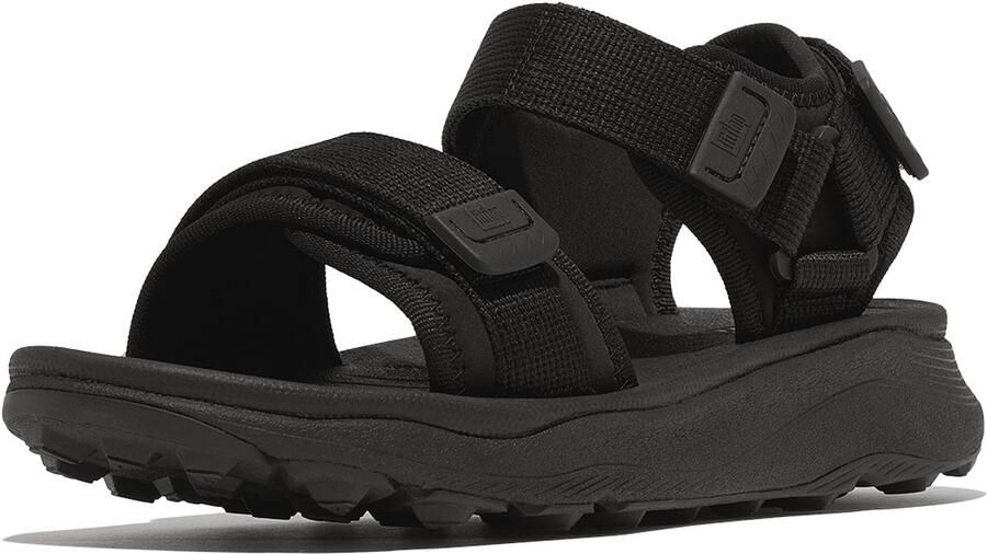 FitFlop Damen Sandalen Neo-D-Hyker (XT) W Resistant Adj. Outdoor Sandals IB9 All Black