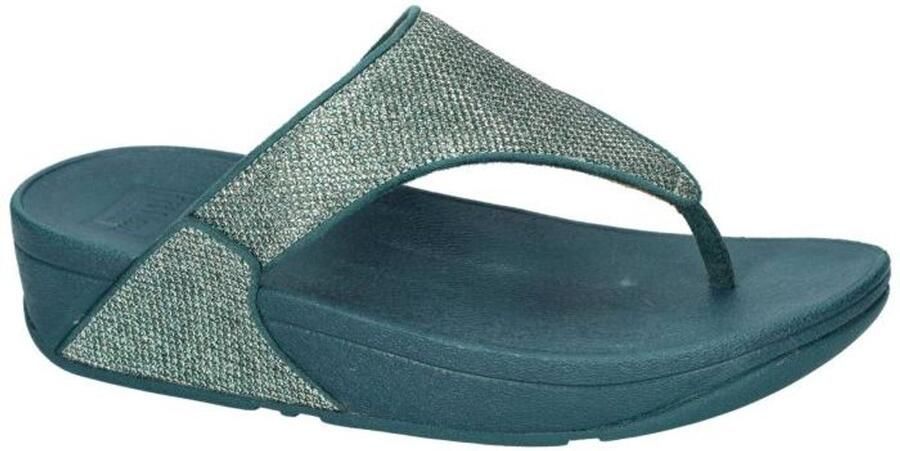 FitFlop -Dames groen donker slippers & muiltjes