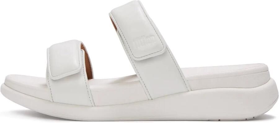 FitFlop F-Mode Go Adjustable Flatform Two-Bar Slides WIT - Foto 2